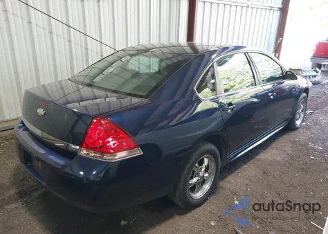 2010 Chevrolet Impala Lt из США, поврежденный, VIN 2G1WB5EK6A1132173